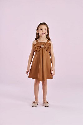 Vestido Inverno Chocolate Petit Cherie-26114
