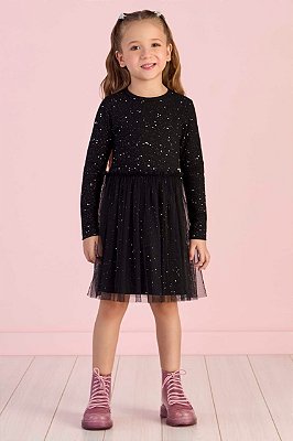 Vestido Inverno Ml Preto Mon Sucre-26352