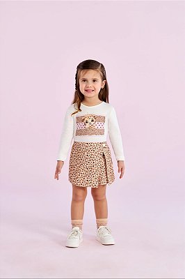 Conjunto Inverno Leopard Ml Petit Cherie-26376