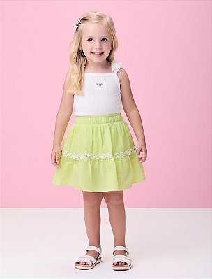 Conjunto Regata  Saia Off White Momi-j6874