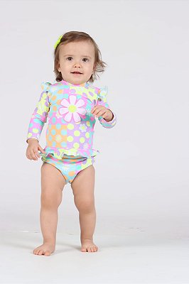 Biquini Blusa Baby Fernanda Aplic Est Est Margarida Siri-902206/40430