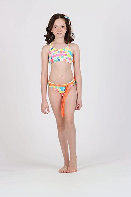 Biquini Faixinha Kids Fernanda Est Connect Siri-90203/40209