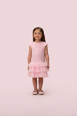 Conj. Vestido Trapezio e Casado Tweed Petit Cherie-28 394