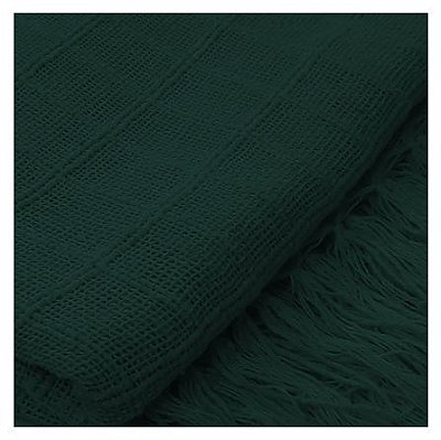 Manta em algodão para Sofá - Verde Musgo