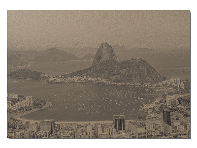 Papel Jogo Americano em Kraft "Pão de Açúcar" - Pacote com 100 unidades