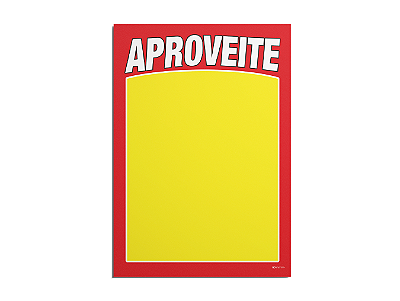 Precificador Marcador APROVEITE - Pacote com 100 unidades