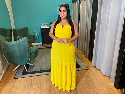 Vestido Longo Plus Size
