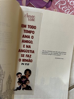 Marcadores Em todo tempo ama o amigo