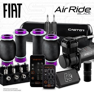 KIT 1 / Air Ride Black - 8mm | Fiat