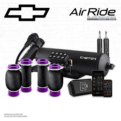 Kit Air Ride Black + Montado e Testado - 8mm | GM