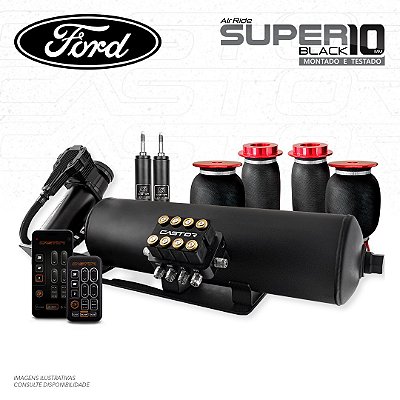 Kit Super Black + Montado e Testado - 10mm | Ford