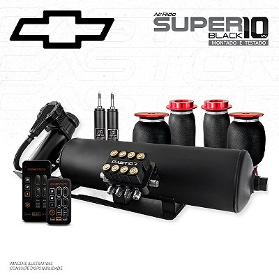 Kit Super Black + Montado e Testado - 10mm | GM