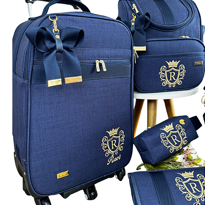 Mala rodinha trapézio personalizada