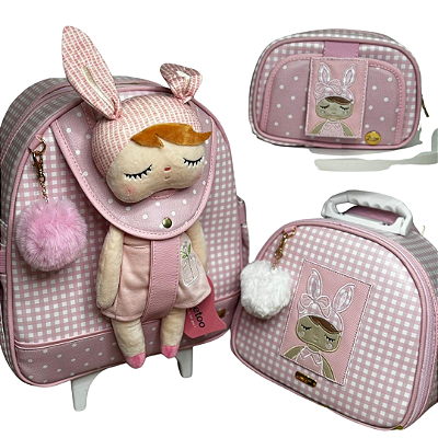 Kit Escolar Completo Boneca Metto