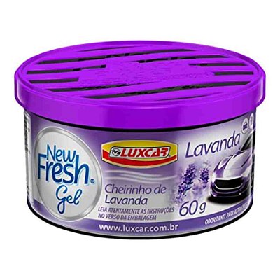 Aromatizante new fresh gel lavanda 60g luxcar cod 4745