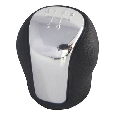 Bola de cambio do celta chevrolet até 2016 de cor preta e cromada cod 3010 40824