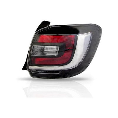 Lanterna traseira do sandero stepway renault de 2015 em diante lado direito fume cod 25188