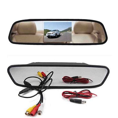 Retrovisor com câmera tay tech cod 050110imp