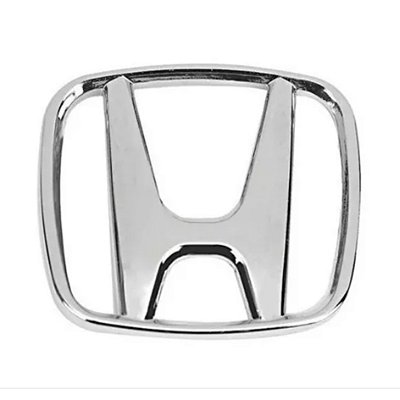Emblema para porta malas do honda logo pequeno de cor cromada cod 10404 239391