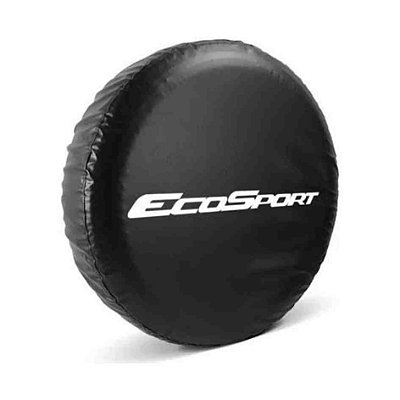 Capa estepe em corvim estampa ecosport linha ecosport linha ecosport 2004 a 2012 aro 15 sem cadeado 1 linha cod 0866723