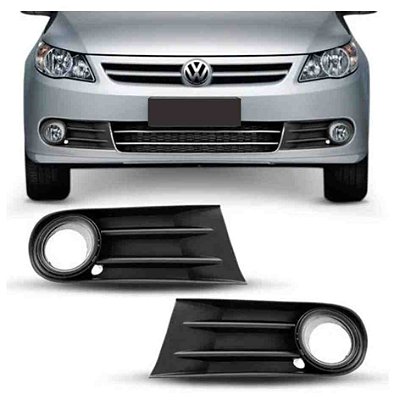 Moldura do farol auxiliar do gol g5 volkswagen do lado direito com copo cod 8168 726523