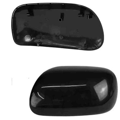 Capa de retrovisor do corolla de 2002 ate 2008 preto lado esquerdo cod rjmc15li 1326479