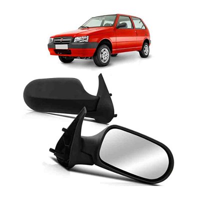 Retrovisor externo do uno fire ou flex fiat de 2006 em diante do lado direito de 2 portas cod rx4446 745385