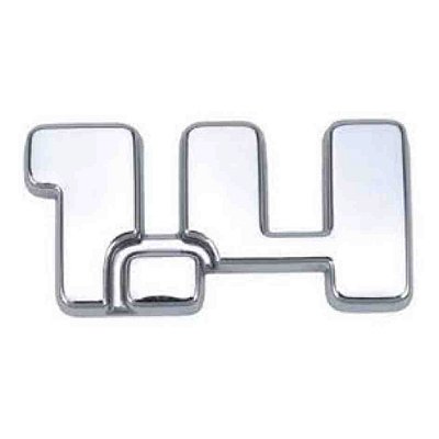 Emblema 1.4 do uno fiat de 2011 a 2016 modelo novo cromado cod 13038 0864763