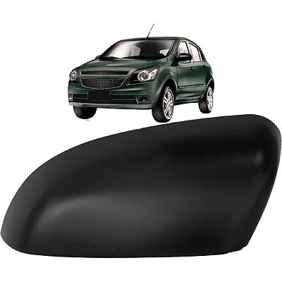 Capa de retrovisor do agile montana chevrolet de 2009 em diante lado direito de cor preto cod 6620 1117142
