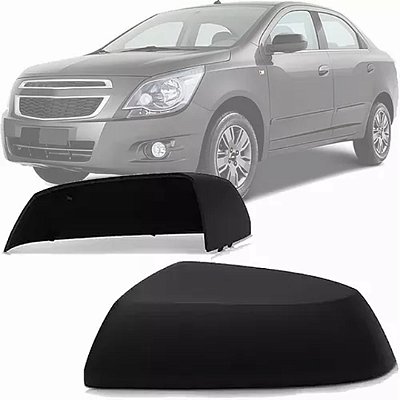 Capa de retrovisor do cobalt chevrolet de 2012 em diante lado esquerdo e texturizado spj cod eb895