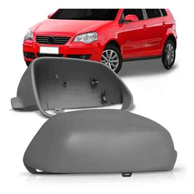 Capa retrovisor polo volkswagem 2009 em diante primer lado esquerdo spj cod eb641 1290814