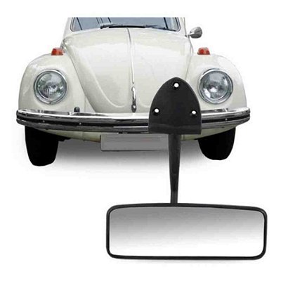 Espelho interno fusca volkswagen até 1975 3 furos retrovex cod rx6663