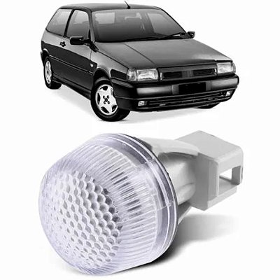 Lanterna lateral fiat tipo com soquete acrílica cristal cod ls252 7898324935213