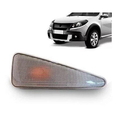 Lanterna lateral sandero 2008 a 2014 cristal cod 6510d