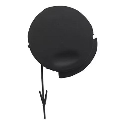 Tampa furo reboque parachoque dianteiro corsa preto cod 0479945 op11