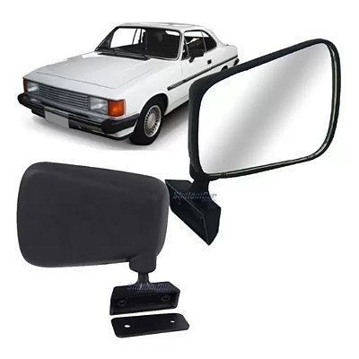 Retrovisor externo do opala chevrolet de 1980 até 1982 lado esquerdo cod cb1614hdd2
