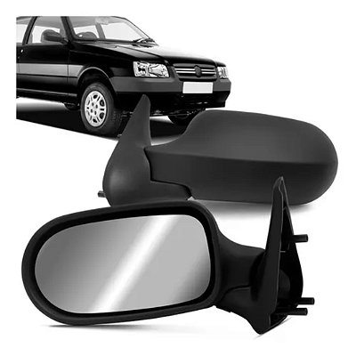 Retrovisor externo do uno fire flex fiat de 2006 a 2010 4 portas lado esquerdo com controle metagal cod rtre13cr 5945