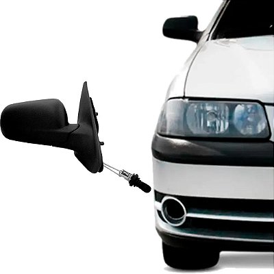 Retrovisor externo gol g3 parati saveiro 1999 a 2005 portas com controle lado direito cod rx1122