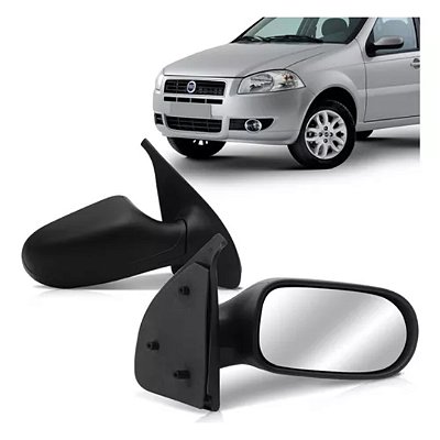 Retrovisor externo palio siena strada 2008 2 portas fixo lado direito retrovex cod rx4462