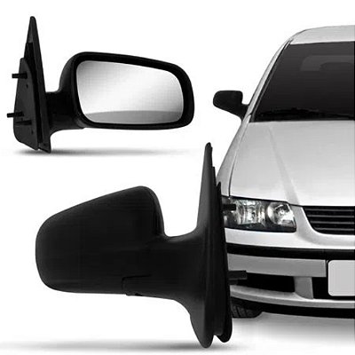 Retrovisor gol g3 g4 parati e saveiro volkswagen de 1999 a 2014 externo do lado direito de 4 portas sem controle cod rx1120