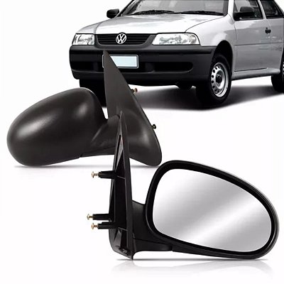 Retrovisor do gol volkswagen de 1995 a 1999 externo do lado direito de 4 portas fixo cod rx1116