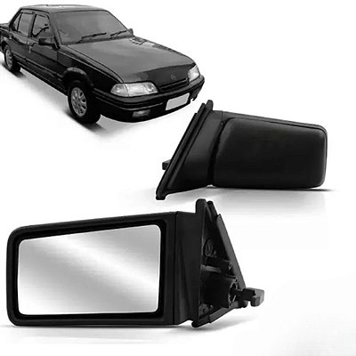 Retrovisor do monza chevrolet de 1991 a 1993 externo do lado esquerdo com controle alanen cod rg9e15cr