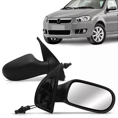 Retrovisor do palio fiat de 2011 em diante externo do lado direito de 2 portas com controle remoto cod rx4518 444884