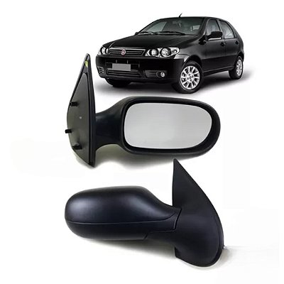 Retrovisor do palio fire fiat de 2008 a 2010 externo do lado esquerdo de 4 portas de modelo fixo retrovex cod rx4435