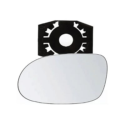 Lente retrovisor com base classe a mercedes espelhado lado esquerdo blawer cod 97503