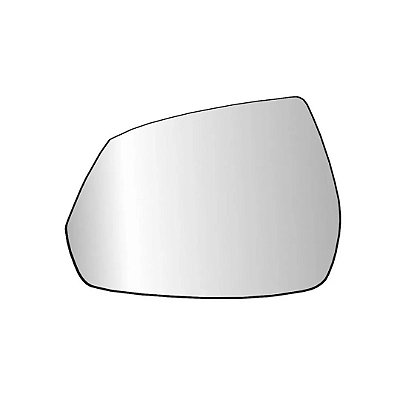 Lente retrovisor com base cobalt chevrolet 2012 a 2018 lado esquerdo cod eb891