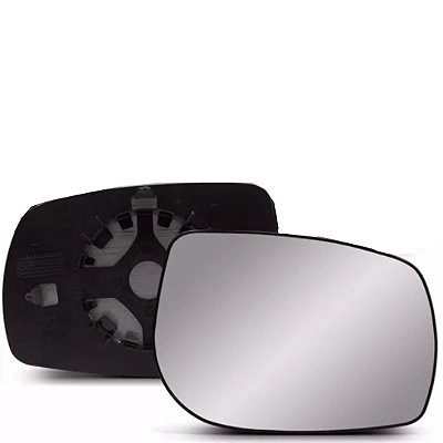 Lente retrovisor com base etios toyota 2012 a 2013 lado direito cod rjum62