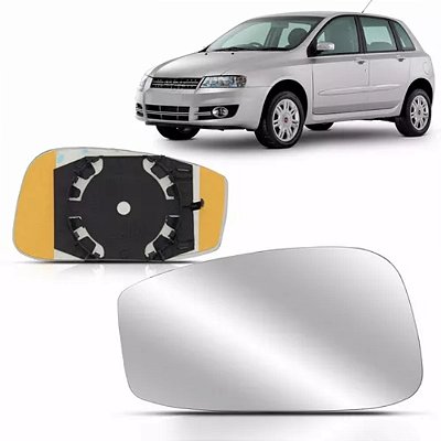 Lente retrovisor com base stilo 2002 a 2007 lado esquerdo spj cod eb323 781611
