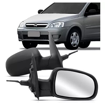 Retrovisor do corsa e montana chevrolet de 2002 em diante externo do lado direito com controle retrovex cod rx2236