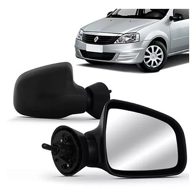 Retrovisor do sandero renault de 2011 a 2013 lado direito externo com controle capa primer cod 17478